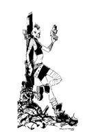 RPG Post-Apocalypse Character, Female