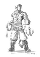 RPG Fantasy Character, Male, Human Pirate