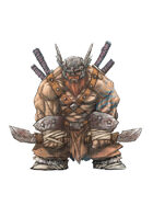 RPG Fantasy Character, Male, Dwarf Warrior