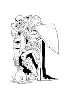 RPG Fantasy Creature, Undead Warrior