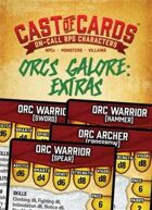 Cast of Cards: Orcs Galore Extras (Fantasy)