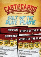 Cast of Cards: Cult of the Blue Flame (Fantasy)