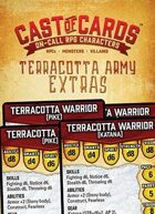 Cast of Cards: Terracotta Army Extras (Fantasy)