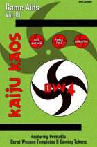 Kaiju Kaos - Game Aids, Vol. 01
