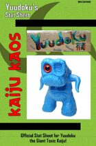 Kaiju Kaos - Yuudoku's Stat Sheet