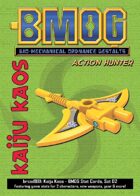 Kaiju Kaos: BMOG Stat Cards, Set 02 (Action Hunter)