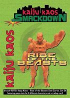 Kaiju Kaos: Rise of the Beasts Stat Cards, Set 01