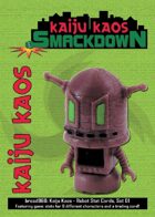 Kaiju Kaos: Robot Stat Cards, Set 01