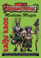 Kaiju Kaos: War in Christmas Village Stat Cards, Set 04