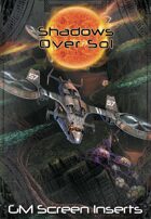 Shadows Over Sol: GM Screen Inserts