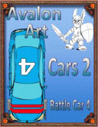 Avalon Art, Cars Set 2, Battle Car #4