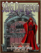S&G Dungeon, Hall of the Hill Giants, Avalon Mini-Game #203