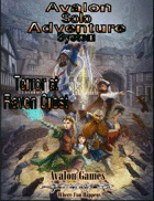 Avalon’ Solo Adventures System, Terror at Raven Crest