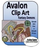 Avalon Clip Art, Demons