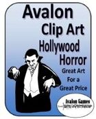 Avalon Clip Art Sets, Hollywood Horror