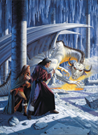 Larry Elmore's Ancient White Poker Deck