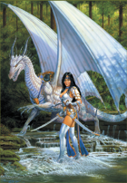 Larry Elmore's Caylinn's Journey Poker Deck