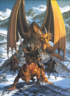 Larry Elmore's Golden Dragon Poker Deck