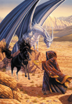 Larry Elmore's Shadow Steed Poker Deck