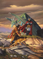 Larry Elmore's Shrouded Realm Poker Deck