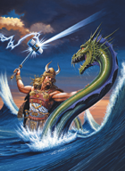Larry Elmore's Thor Poker Deck