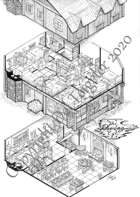 Roving Eye Tavern Isometric