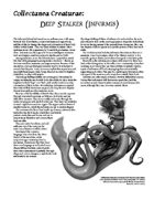 Collectanea Creaturae: Deep Stalker