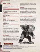 Aetaltis Bestiary Collection - Owlbear