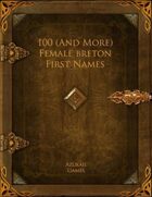 100 (And More) Female Breton First Names