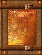 100 Descriptions for Rings