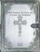 100 Things to Find in a Place of Worship