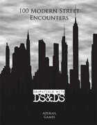 100 Modern Street Encounters (DS&DS)