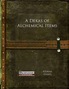 A Dekas of Alchemical Items (PFRPG)