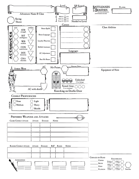Battleaxes & Beasties Character Sheet - Portrait