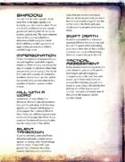 The Shadow: Flavor for Exodus System/Triskelion Space