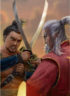Thunderegg Stock Art: Samurai Duel