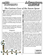 The Curious Case of the Saxon Spear