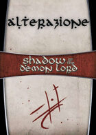Shadow of the Demon Lord: Carte Magia ALTERAZIONE