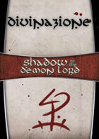 Shadow of the Demon Lord: Carte Magia DIVINAZIONE