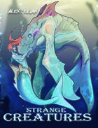 Strange Creatures: A Fantasy Coloring Book