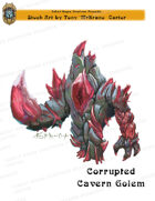 CSC Stock Art Presents: Corrupted Cavern Golem