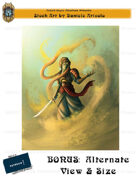 CSC Stock Art Presents: Sand Warrior (Full Page)