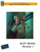 CSC Stock Art Presents: Scifi Shady Person 1