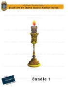 CSC Stock Art Presents: Candle 1