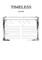 Timeless - Character Sheet