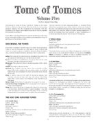 Tome of Tomes - Volume Five