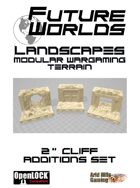 Future Worlds Landscapes: 2"Cliff Additions