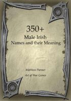 350+ Male Irish Names and Their Meaning