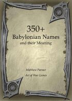 350+ Babylonian Names and Their Meaning