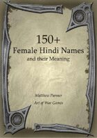 150+ Female Hindi Names and Their Meaning